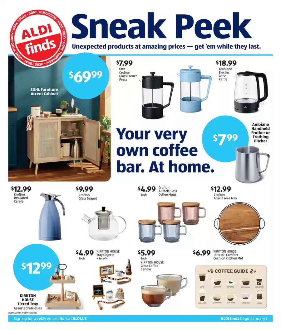 ALDI USA Offers from 1 to 7 January 2025 best deals