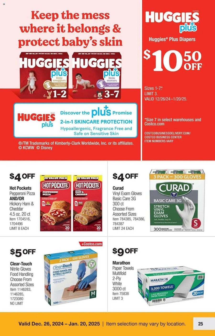 Costco USA Offers from 26 December to 20 January 2025 Weekly offers