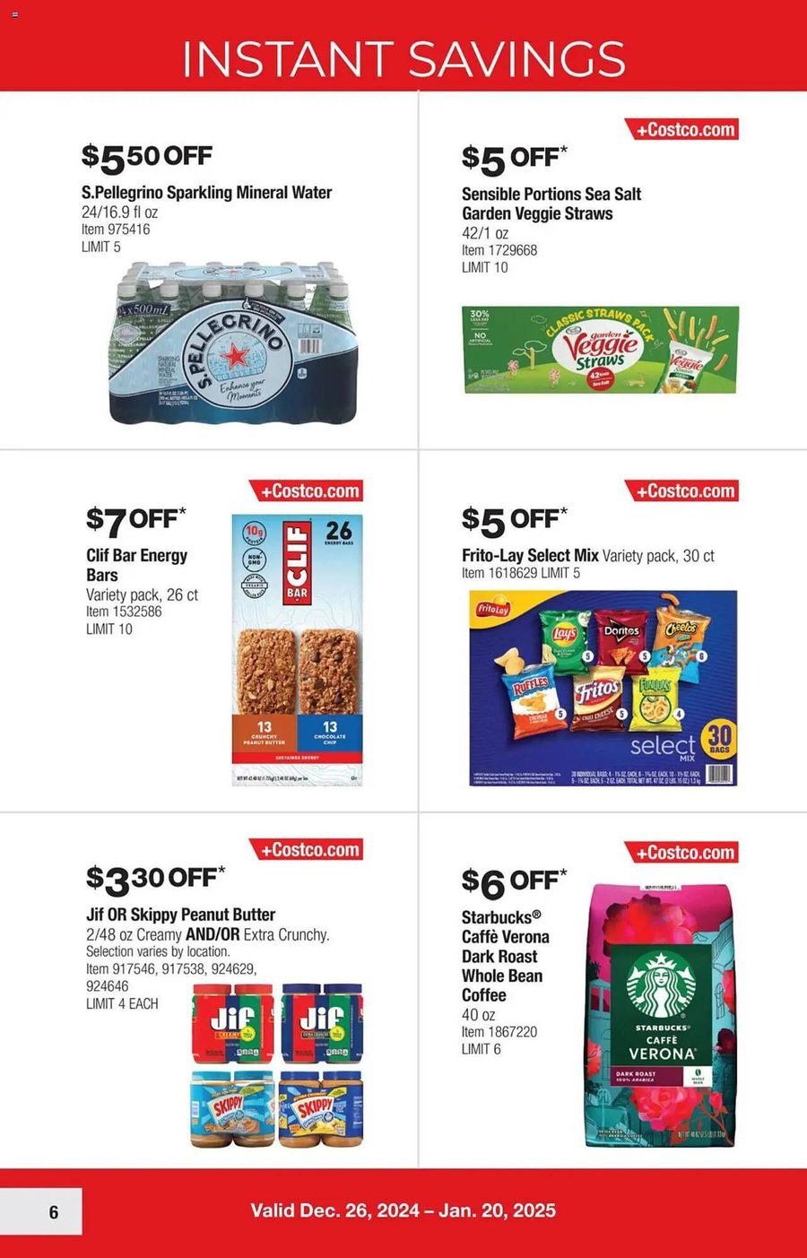 Costco USA Offers from 26 December to 20 January 2025 Weekly offers