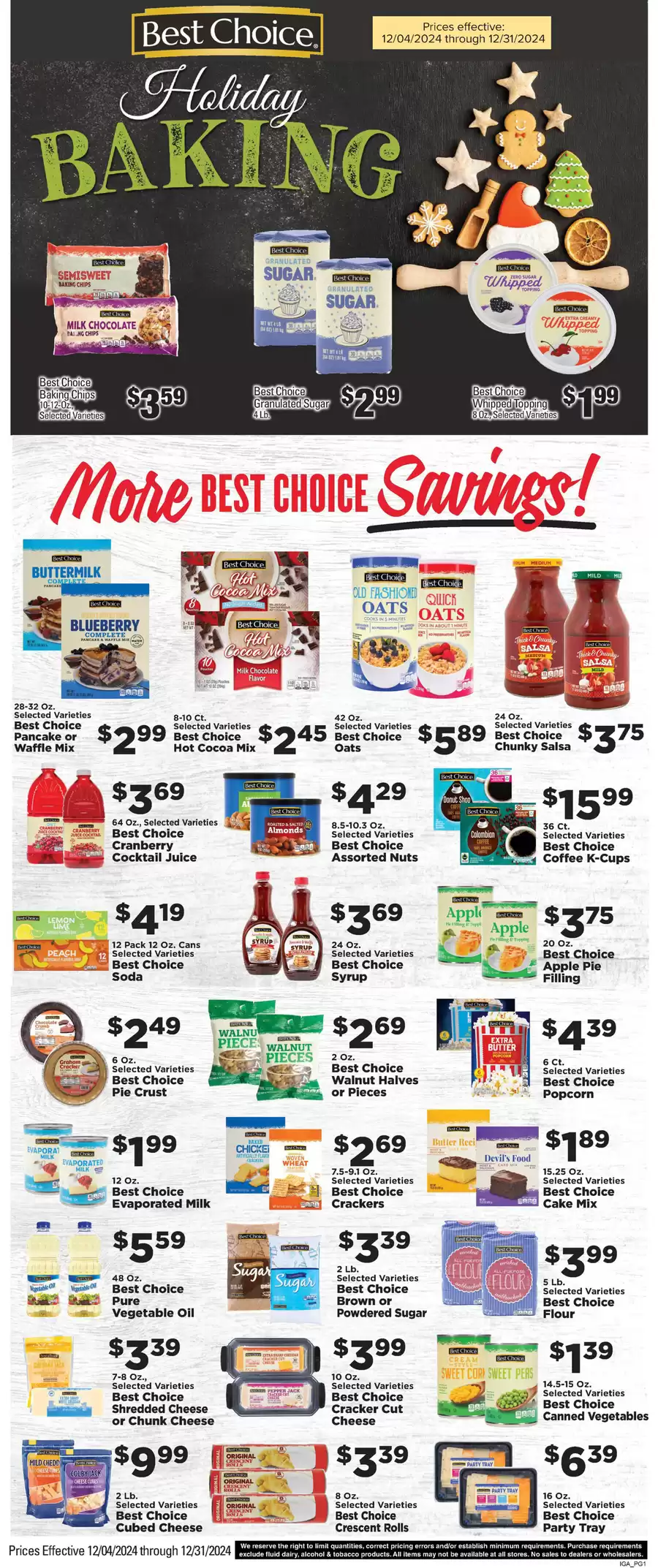 IGA USA Offers from 26 to 31 December 2024 Exclusive bargains