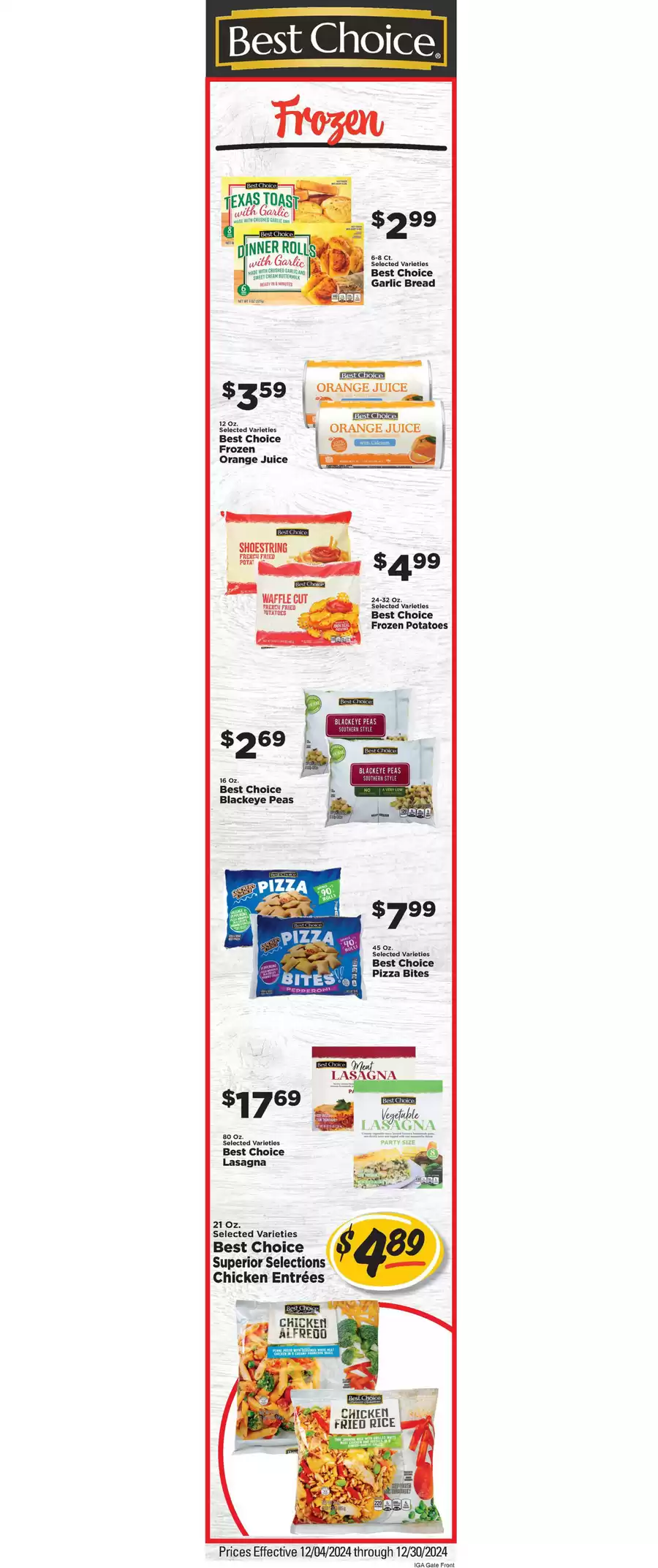 IGA USA Offers from 26 to 31 December 2024 Exclusive bargains
