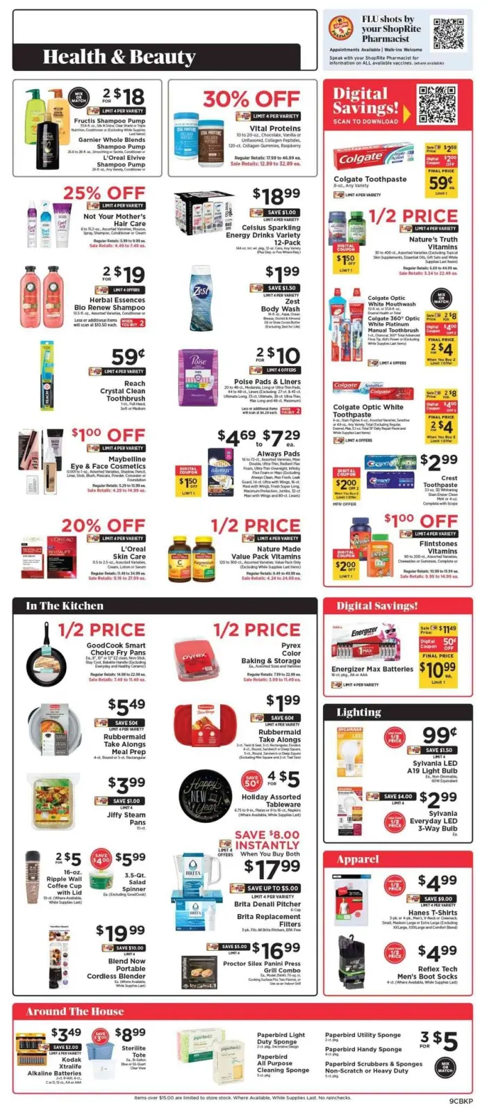 Page 9 in New Year's Sale at ShopRite USA