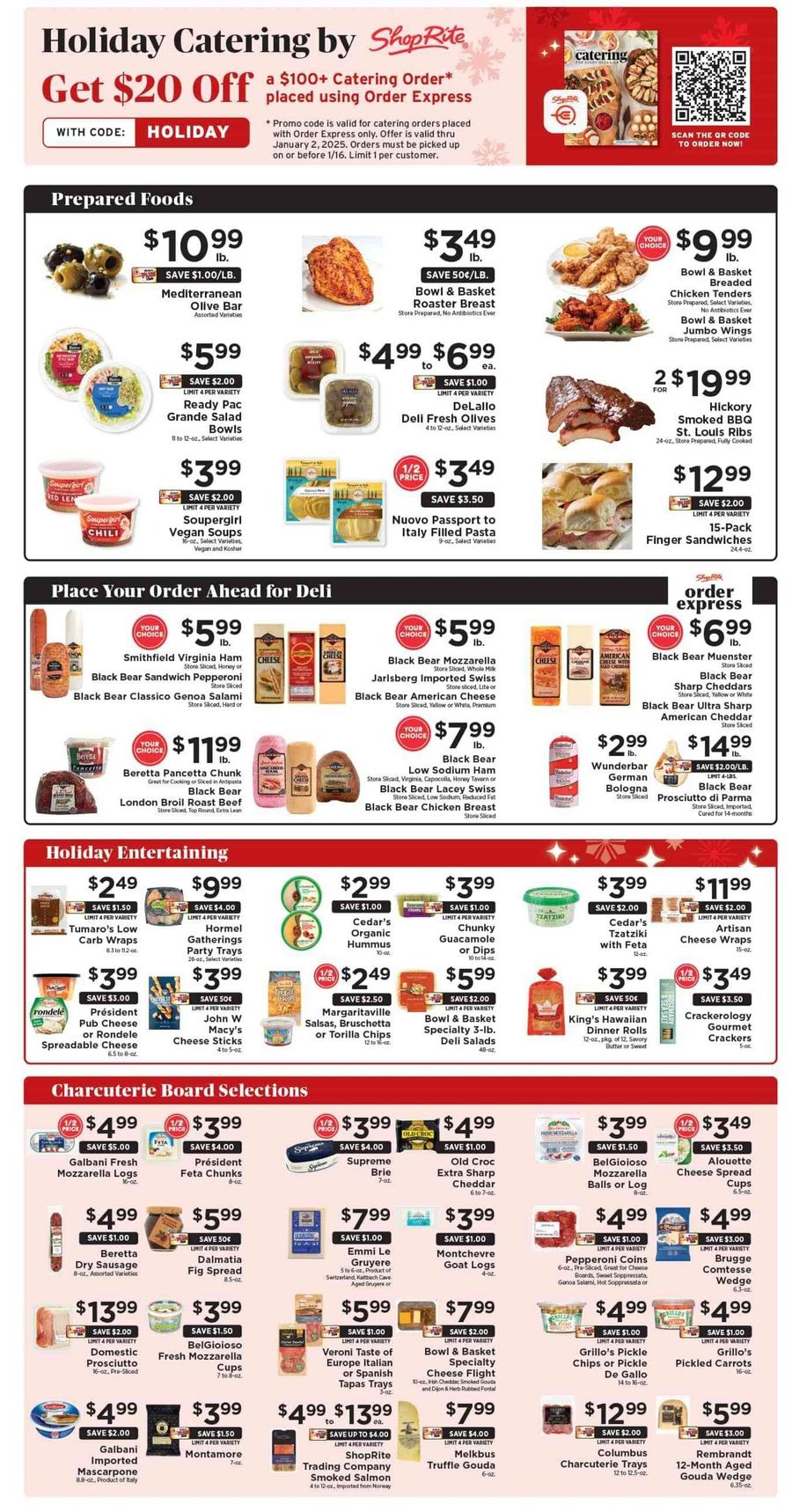 ShopRite USA Offers from 27 December to 2 January 2025 New Year's Sale