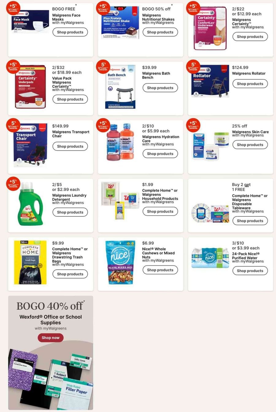 Walgreens USA Offers from 29 December to 4 January 2025 Current bargains and offers