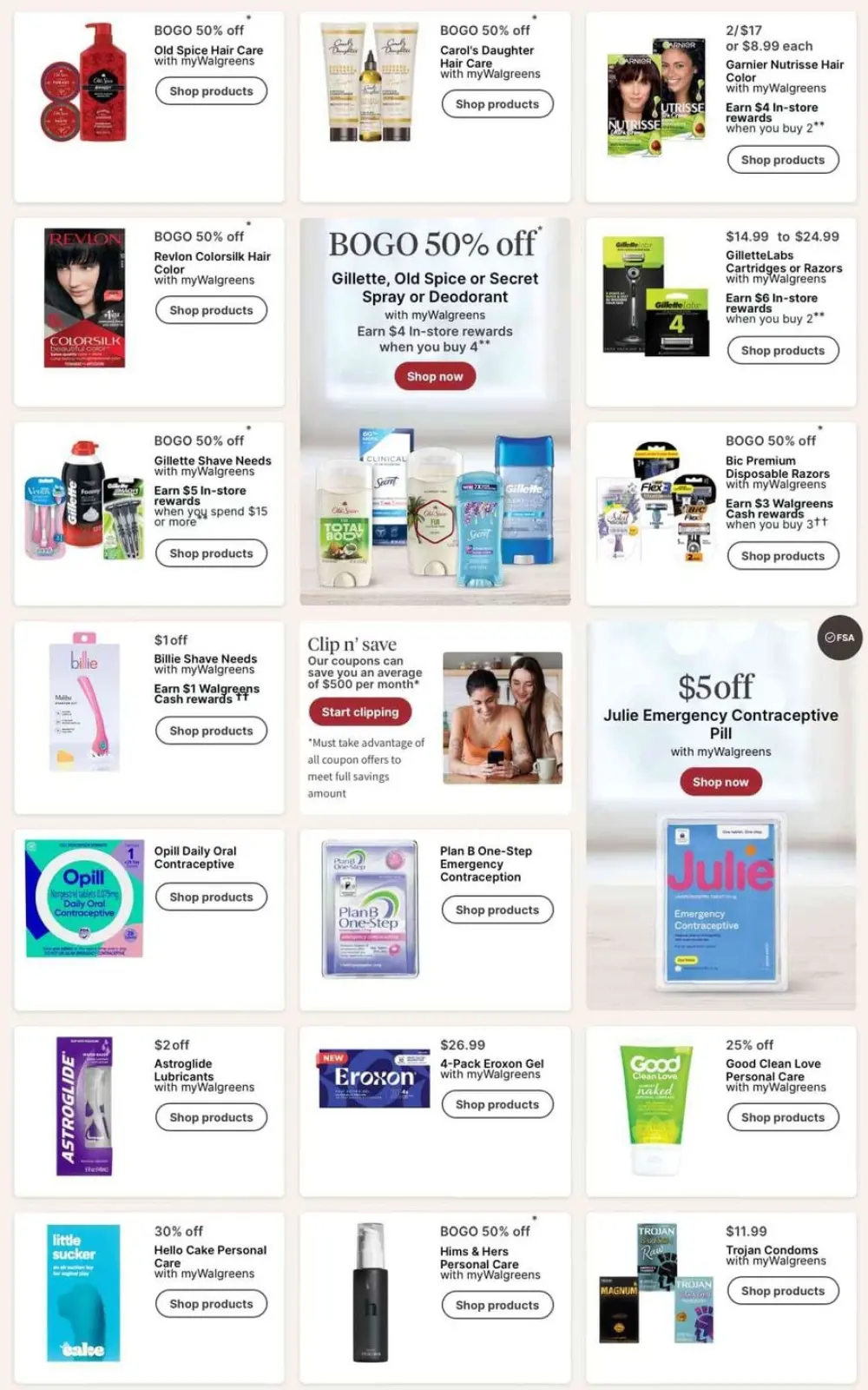 Page 2 in Current bargains and offers at Walgreens USA