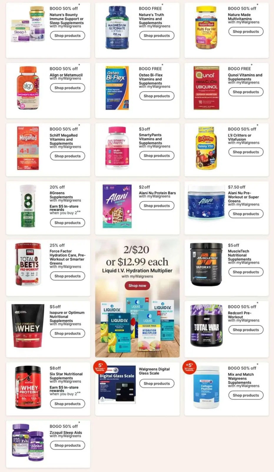 Page 18 in Current bargains and offers at Walgreens USA