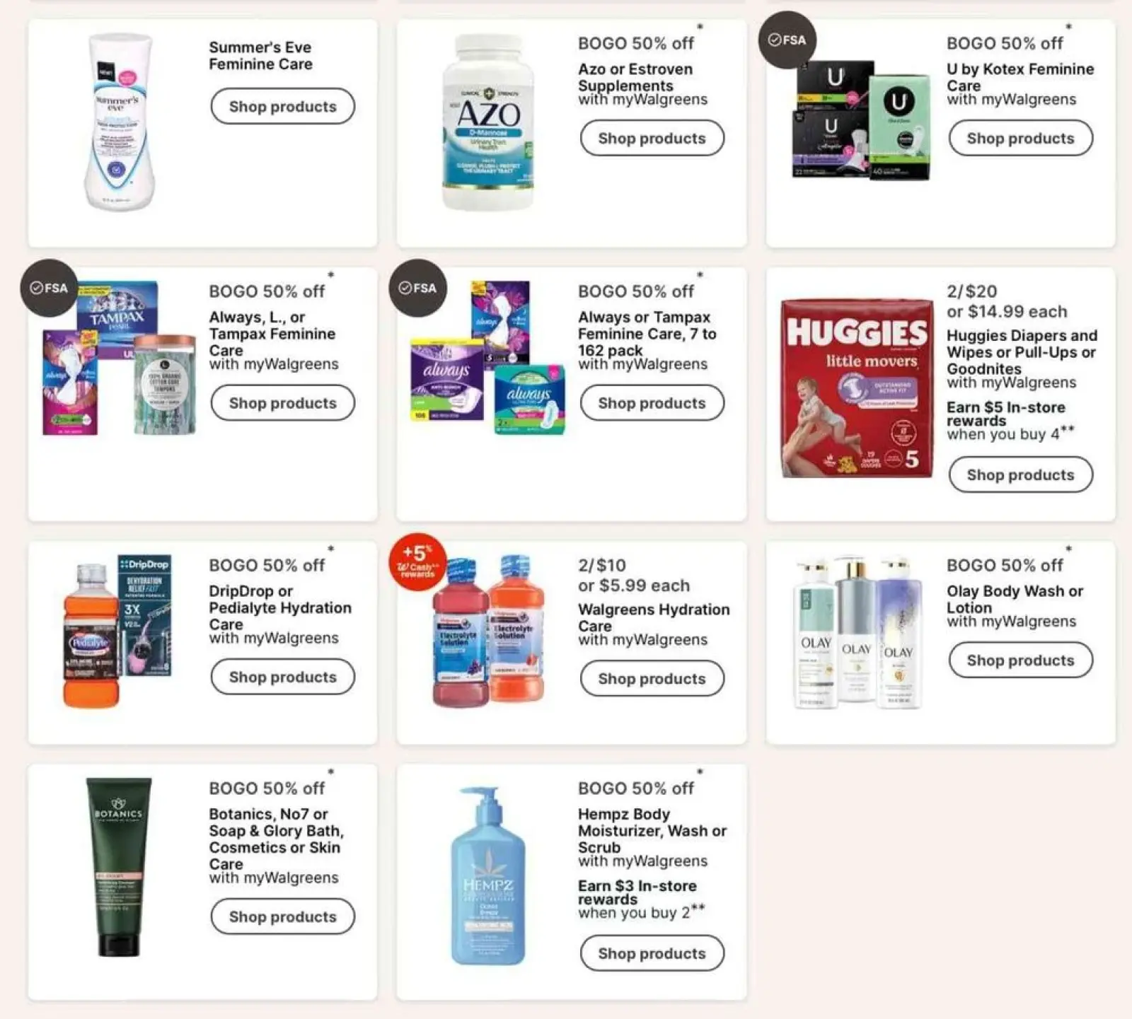 Page 3 in Current bargains and offers at Walgreens USA