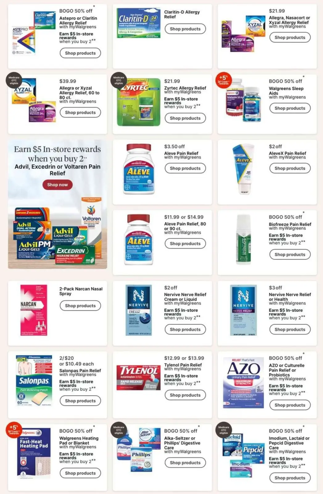 Page 20 in Current bargains and offers at Walgreens USA