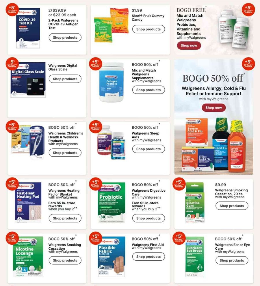 Walgreens USA Offers from 29 December to 4 January 2025 Current bargains and offers