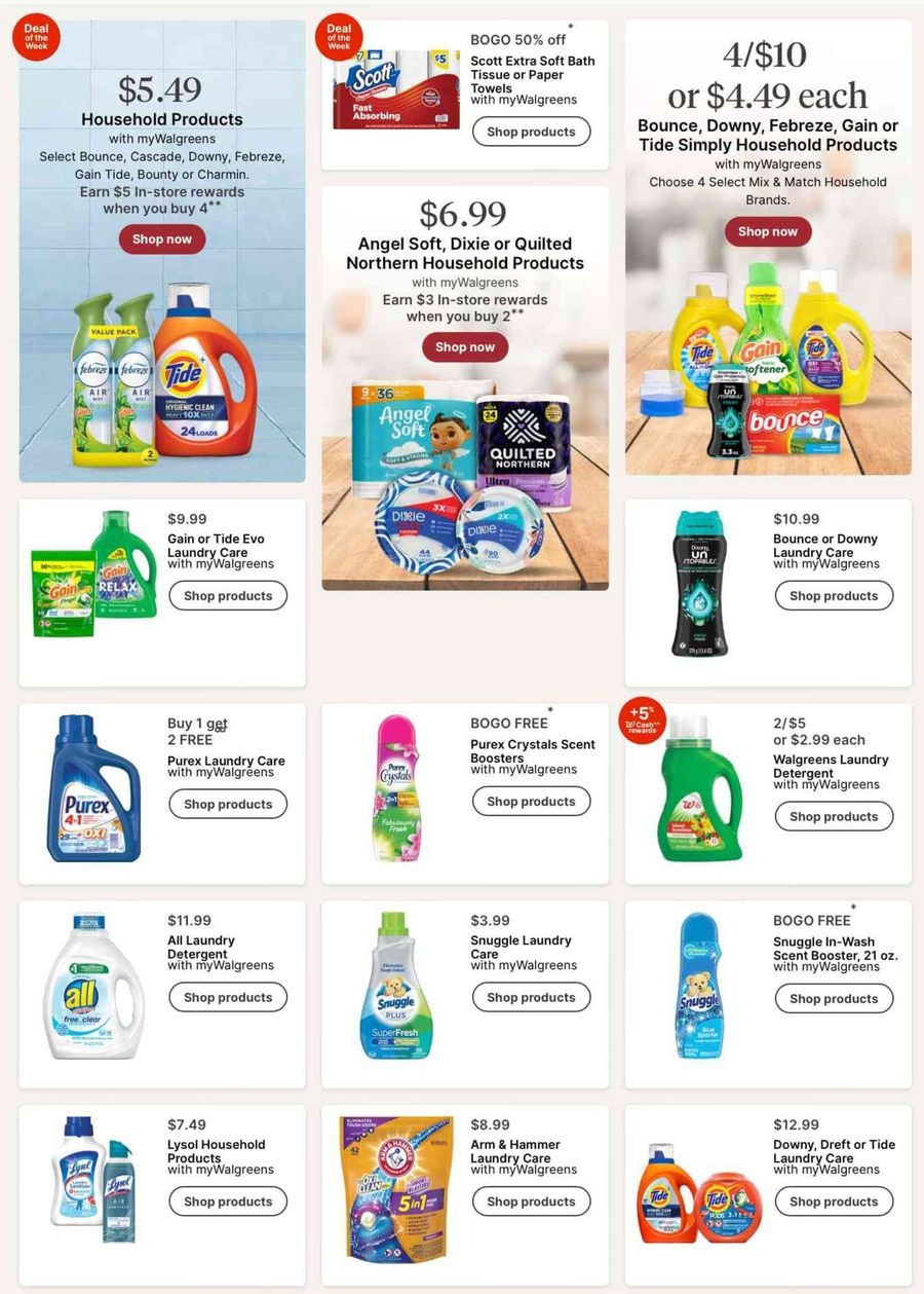 Walgreens USA Offers from 29 December to 4 January 2025 Current bargains and offers