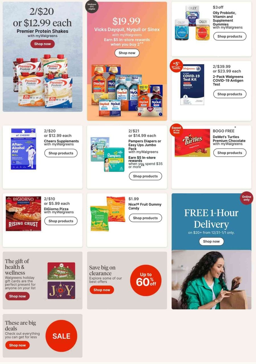 Walgreens USA Offers from 29 December to 4 January 2025 Current bargains and offers