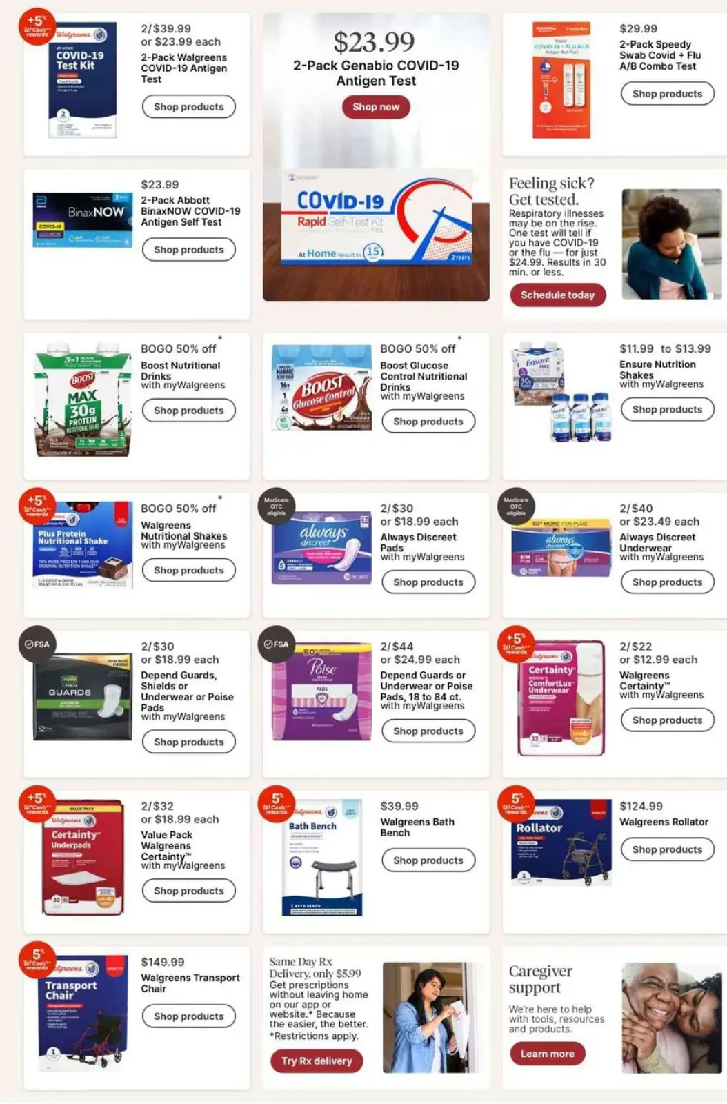 Page 21 in Current bargains and offers at Walgreens USA