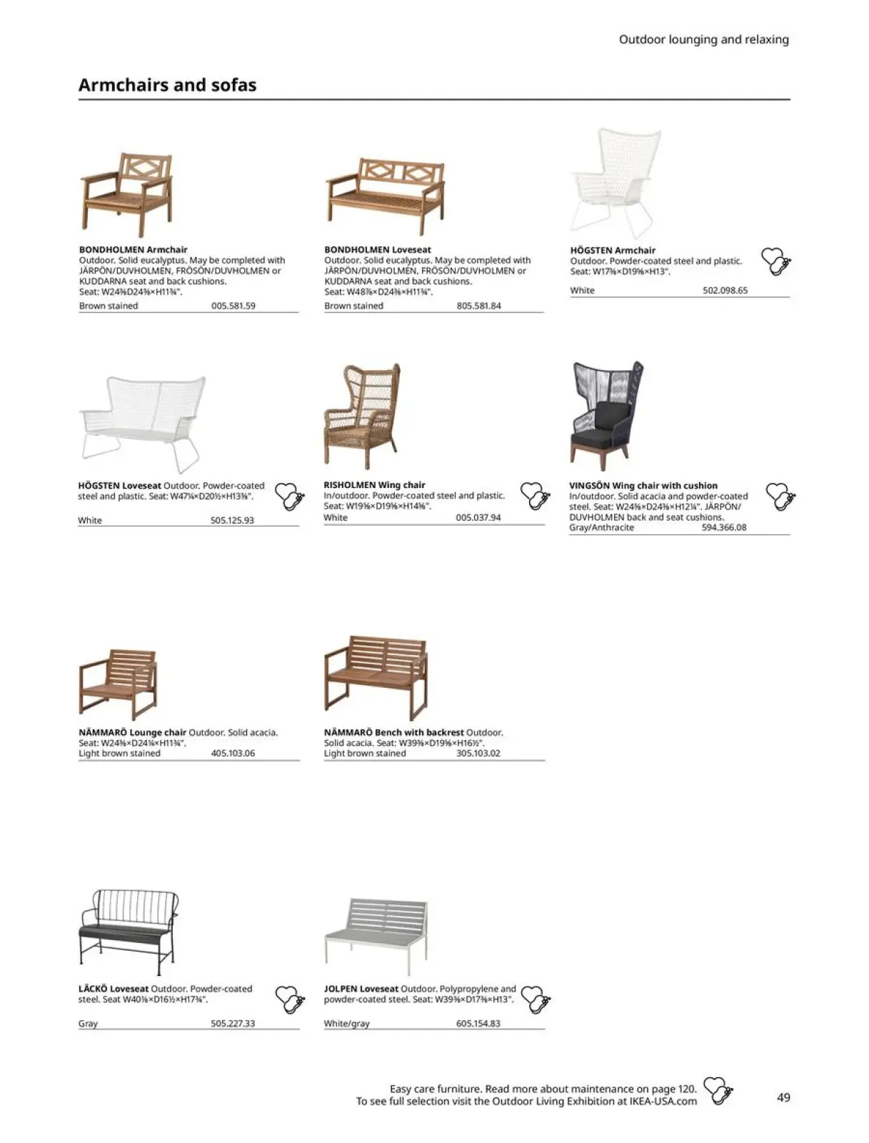 Page 49 in Outdoor Living offers at IKEA USA