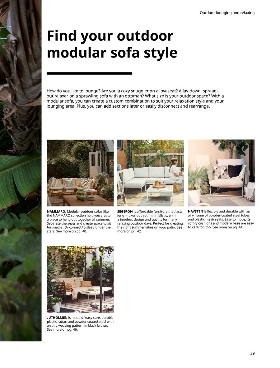 IKEA USA Offers from 29 April to 31 December 2024 Outdoor Living offers