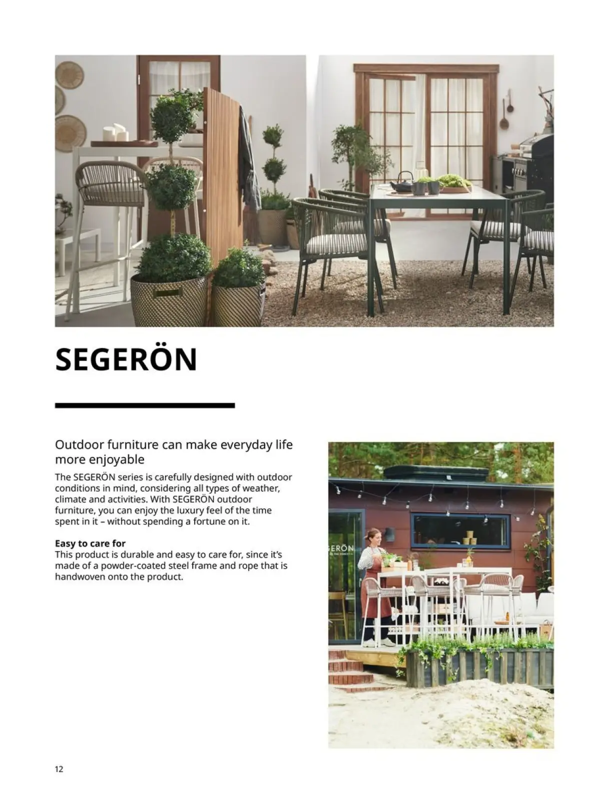 Page 12 in Outdoor Living offers at IKEA USA