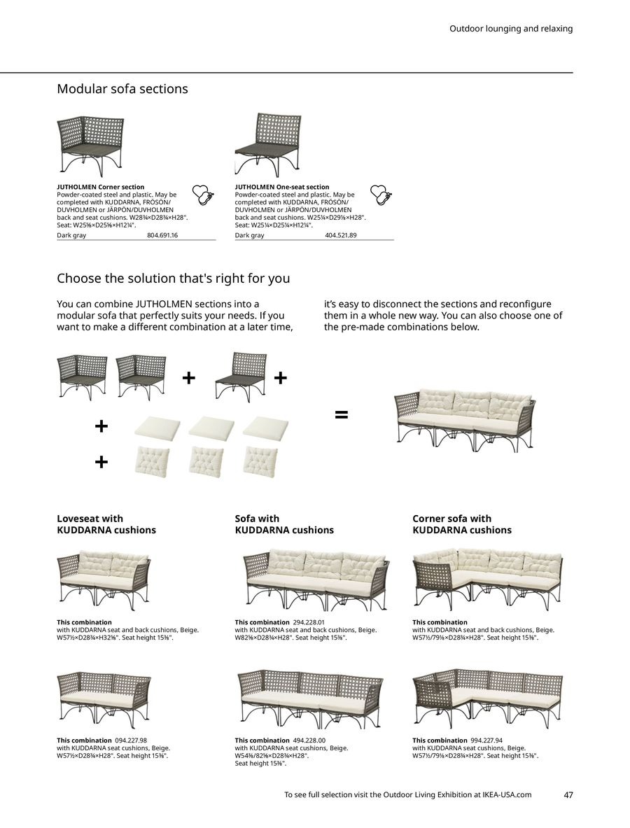 IKEA USA Offers from 29 April to 31 December 2024 Outdoor Living offers