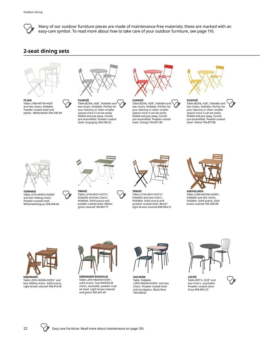 IKEA USA Offers from 29 April to 31 December 2024 Outdoor Living offers