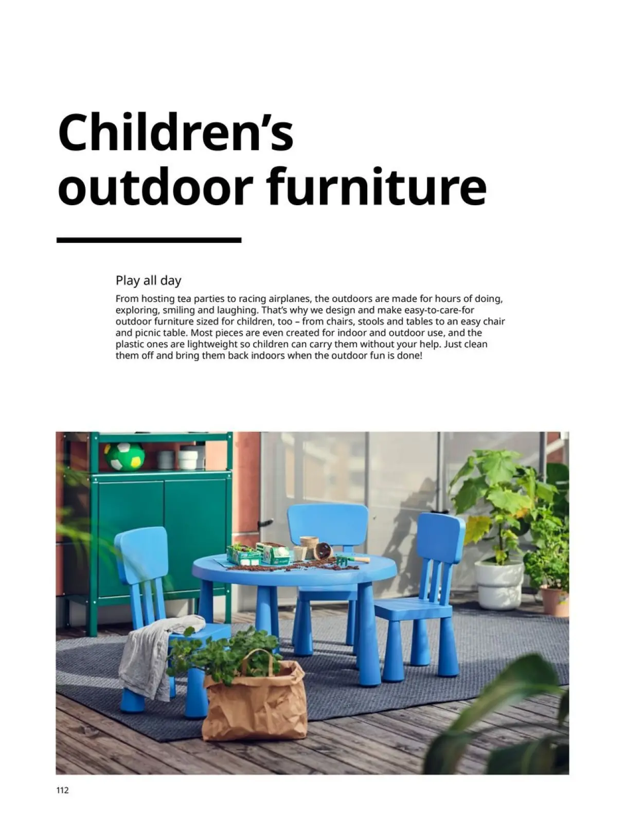 Page 112 in Outdoor Living offers at IKEA USA