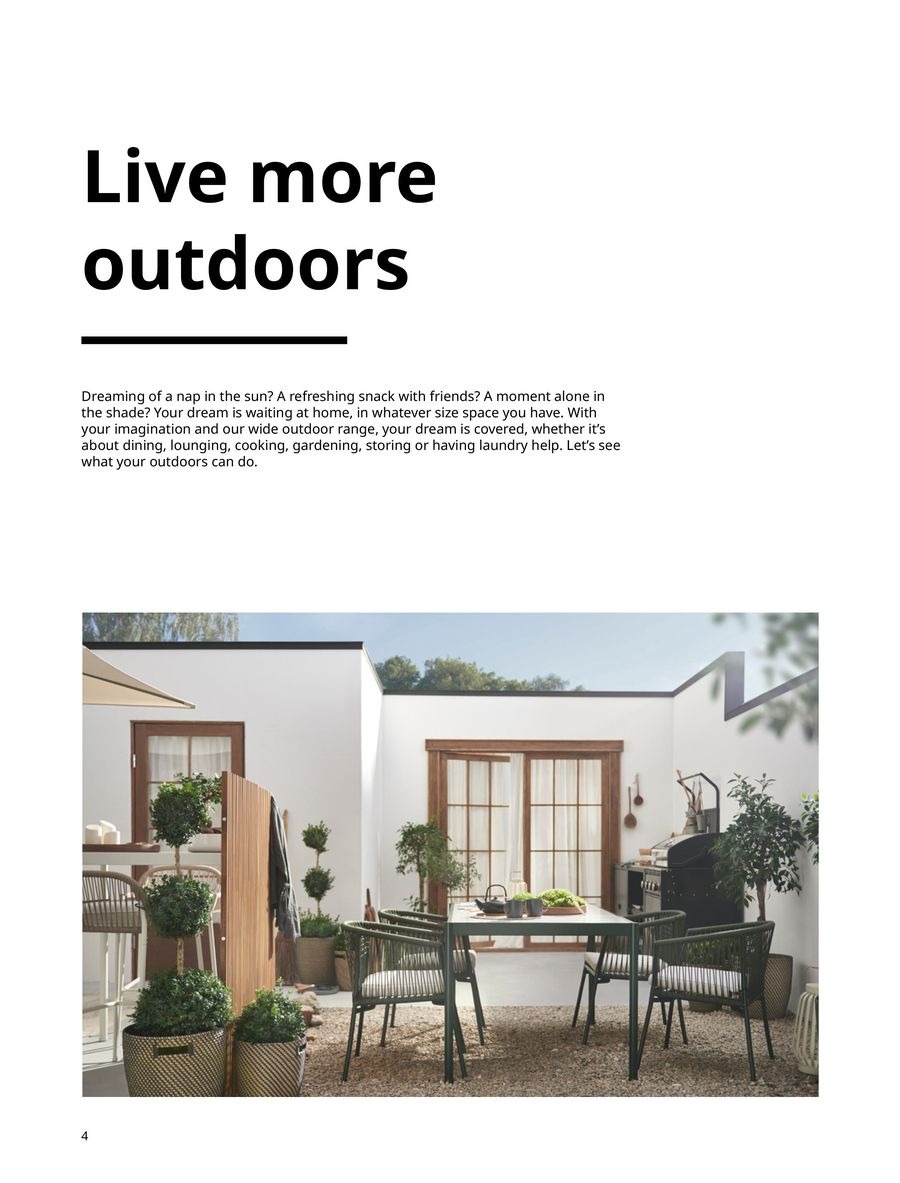 IKEA USA Offers from 29 April to 31 December 2024 Outdoor Living offers
