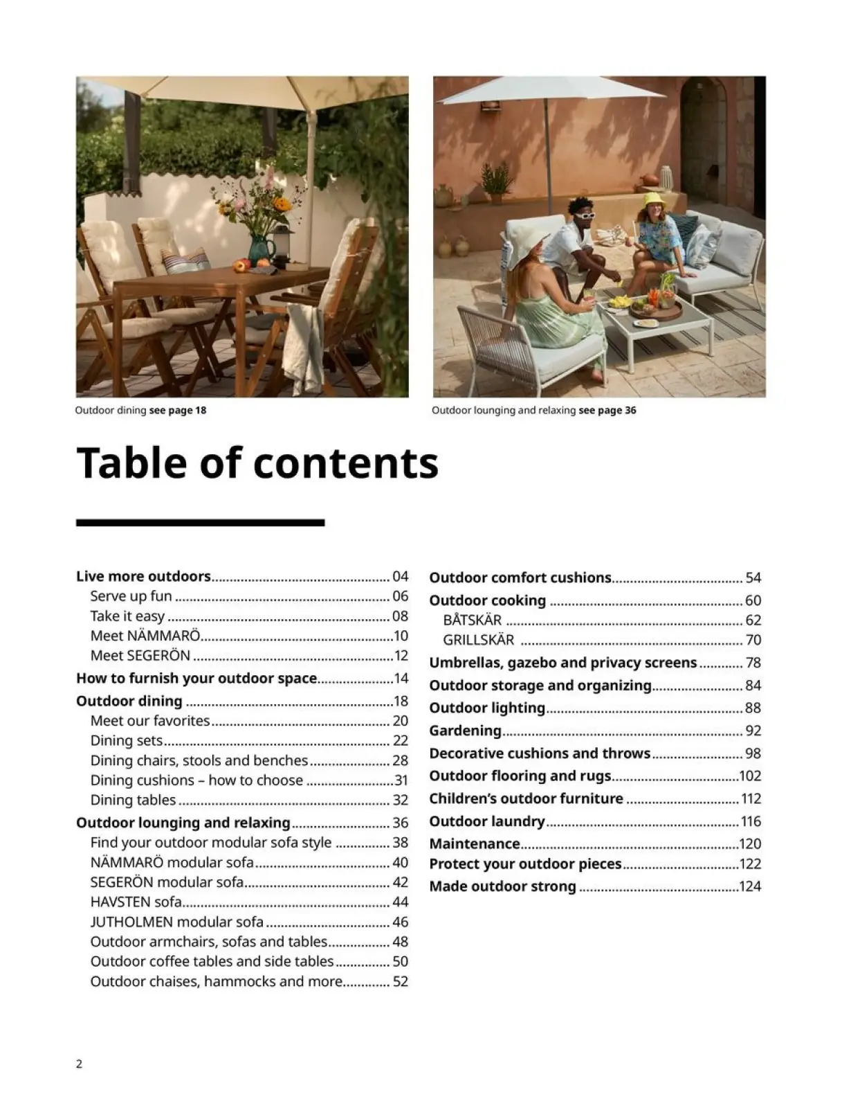 Page 2 in Outdoor Living offers at IKEA USA