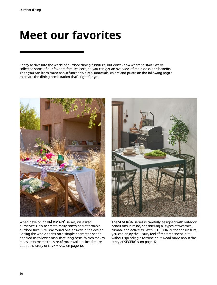 IKEA USA Offers from 29 April to 31 December 2024 Outdoor Living offers