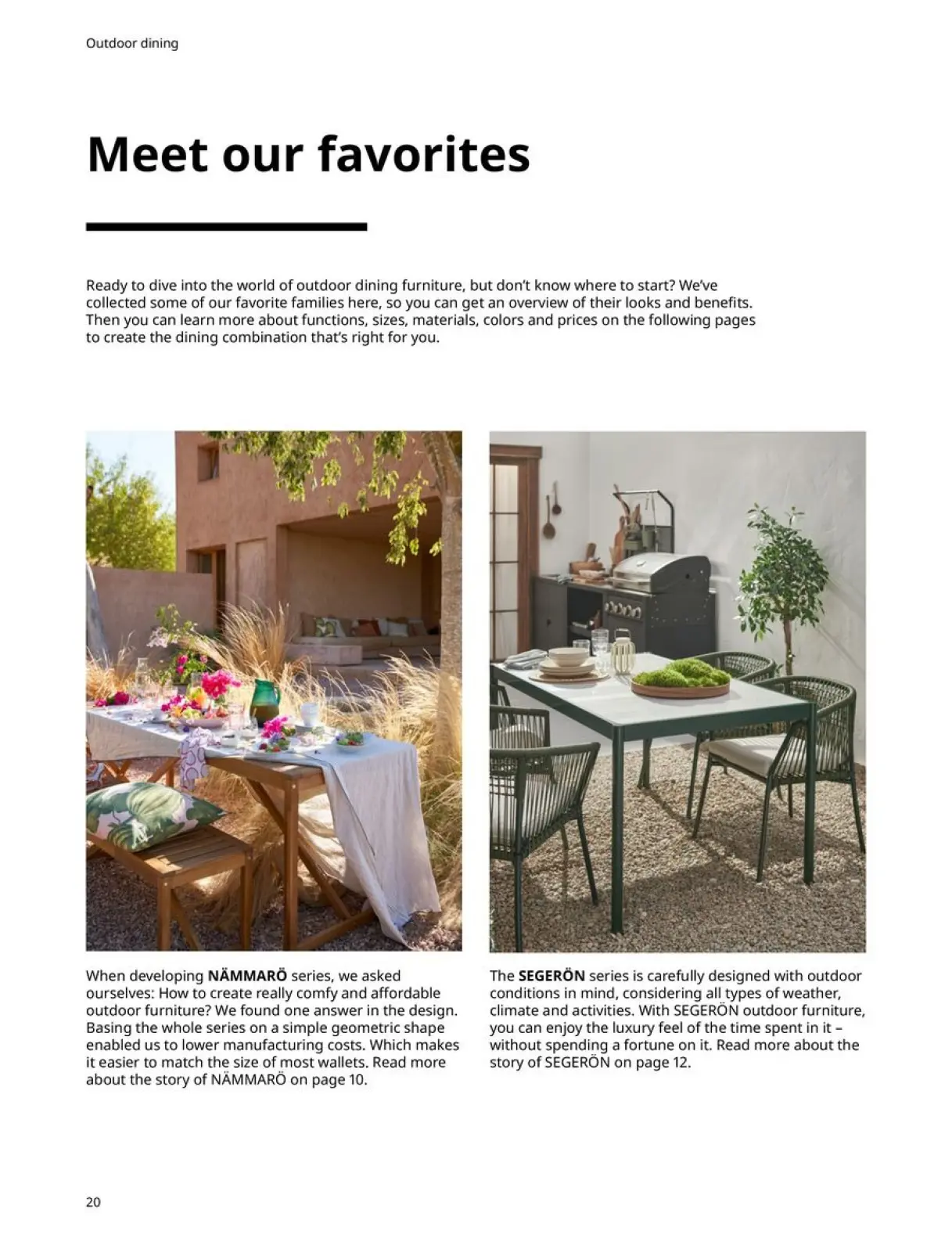 Page 20 in Outdoor Living offers at IKEA USA