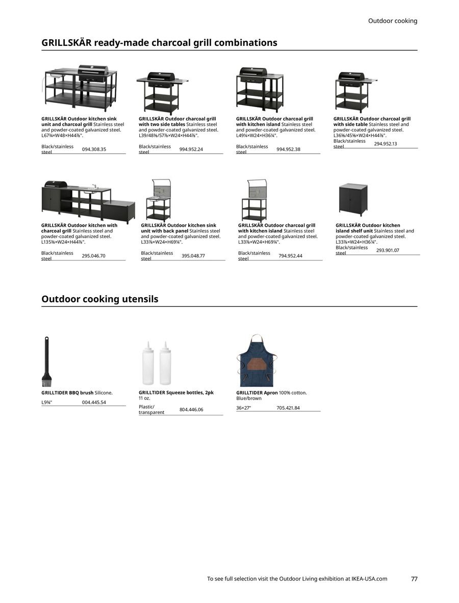 IKEA USA Offers from 29 April to 31 December 2024 Outdoor Living offers