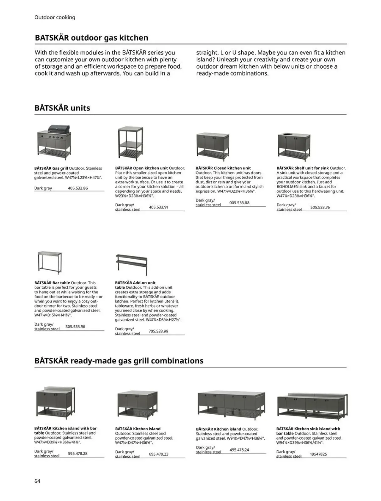Page 64 in Outdoor Living offers at IKEA USA