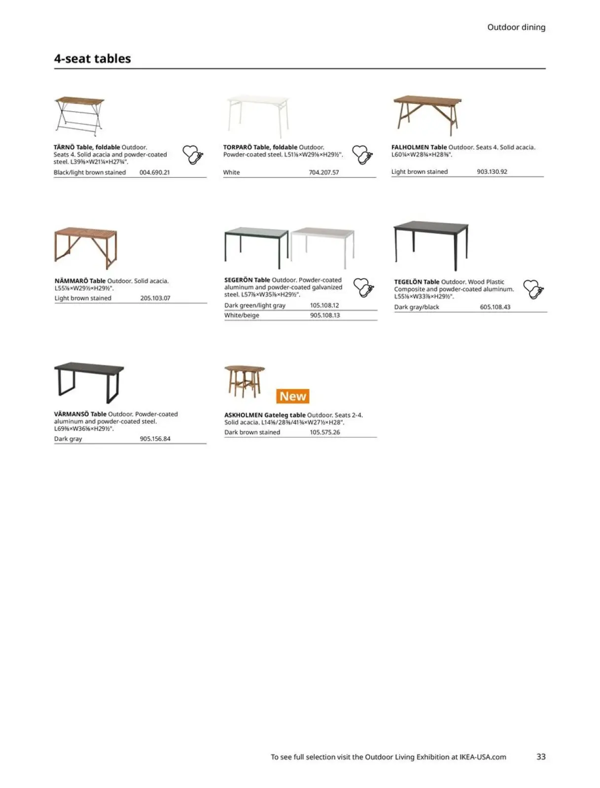 Page 33 in Outdoor Living offers at IKEA USA