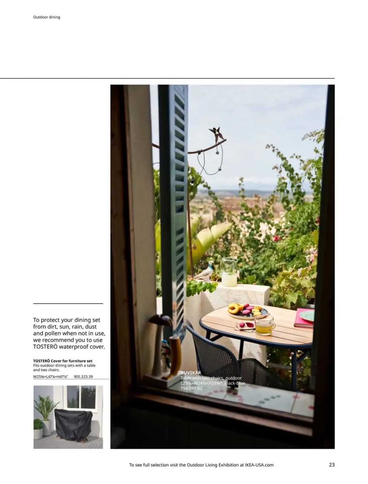 Page 23 in Outdoor Living offers at IKEA USA