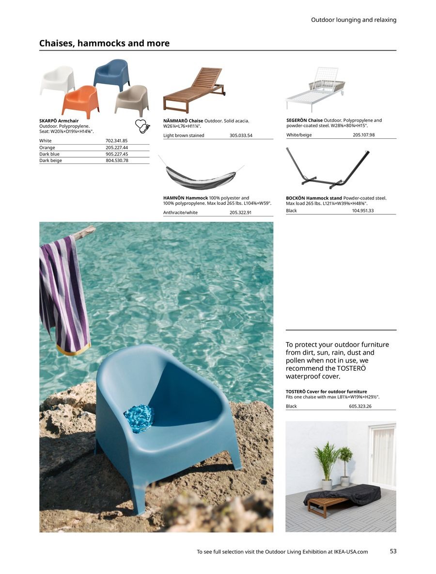 IKEA USA Offers from 29 April to 31 December 2024 Outdoor Living offers