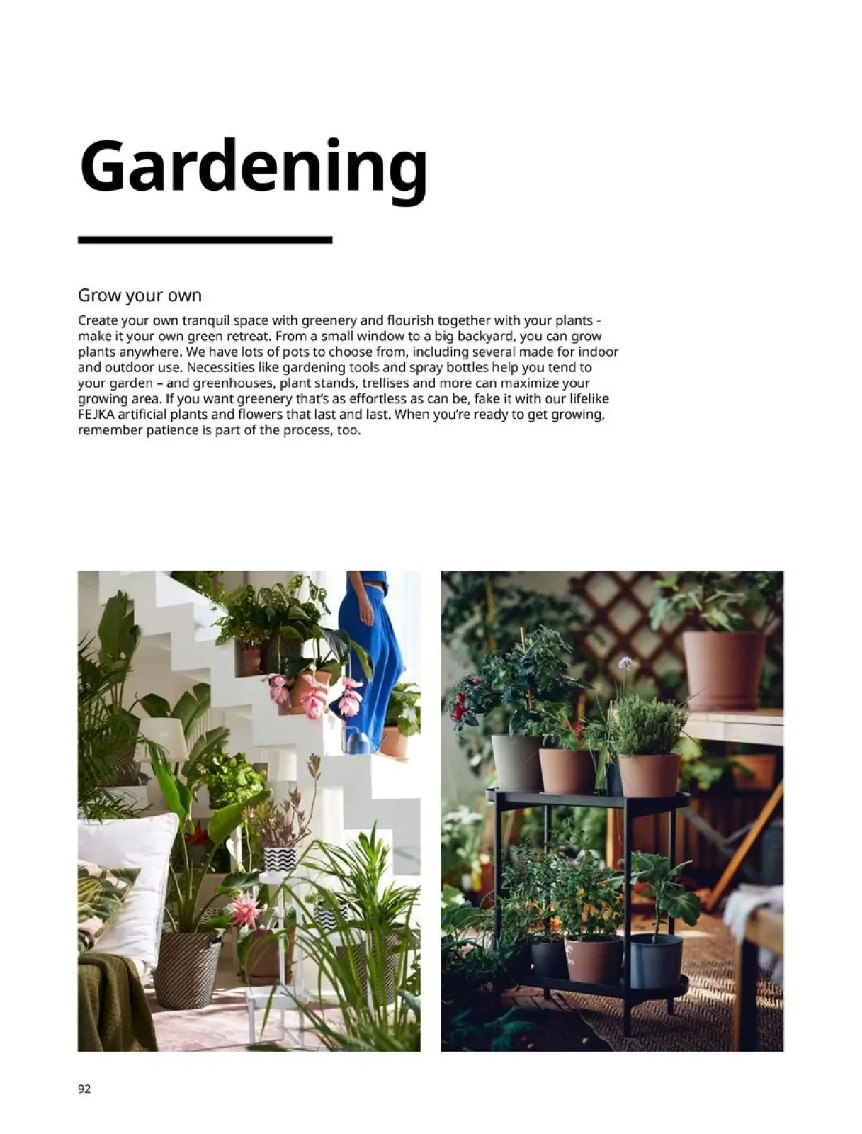 Page 92 in Outdoor Living offers at IKEA USA