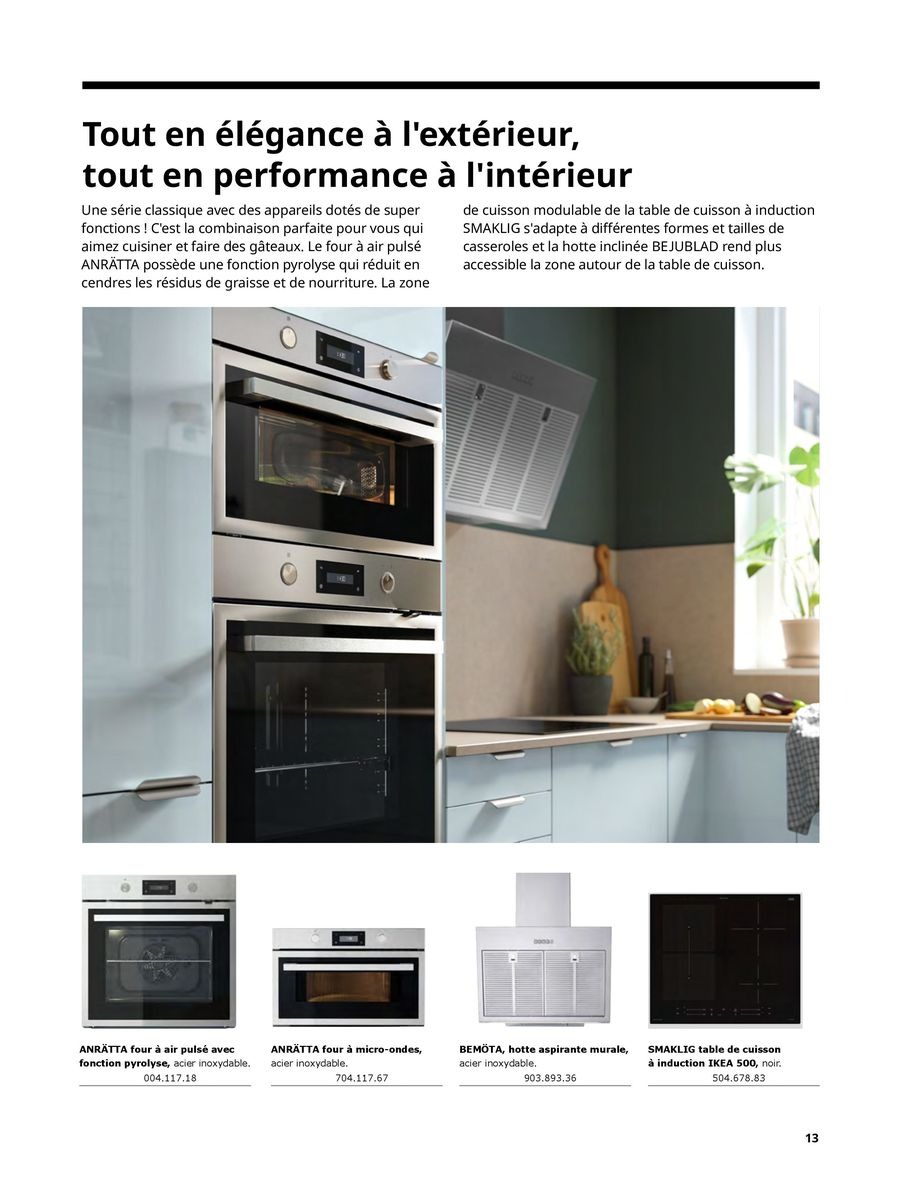 Offres IKEA France de 1 octobre à 31 juillet 2025 ÉLECTROMÉNAGER Guide d’achat