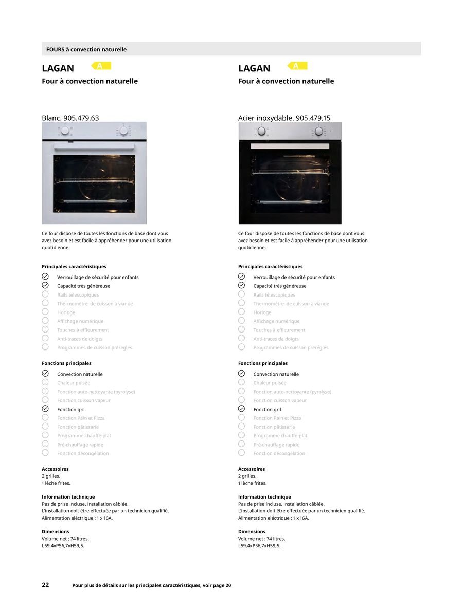 Offres IKEA France de 1 octobre à 31 juillet 2025 ÉLECTROMÉNAGER Guide d’achat