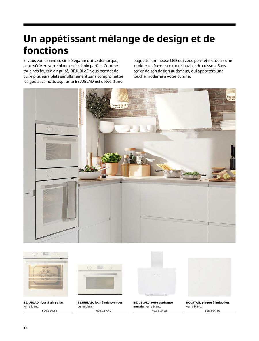 Offres IKEA France de 1 octobre à 31 juillet 2025 ÉLECTROMÉNAGER Guide d’achat