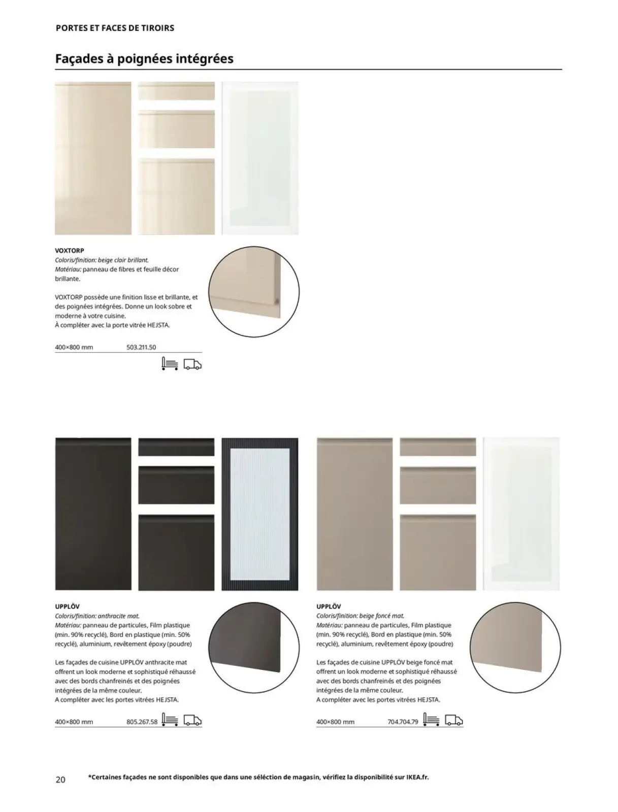 صفحة 20 ضمن دليل شراء المطابخ في ايكيا إسبانيا