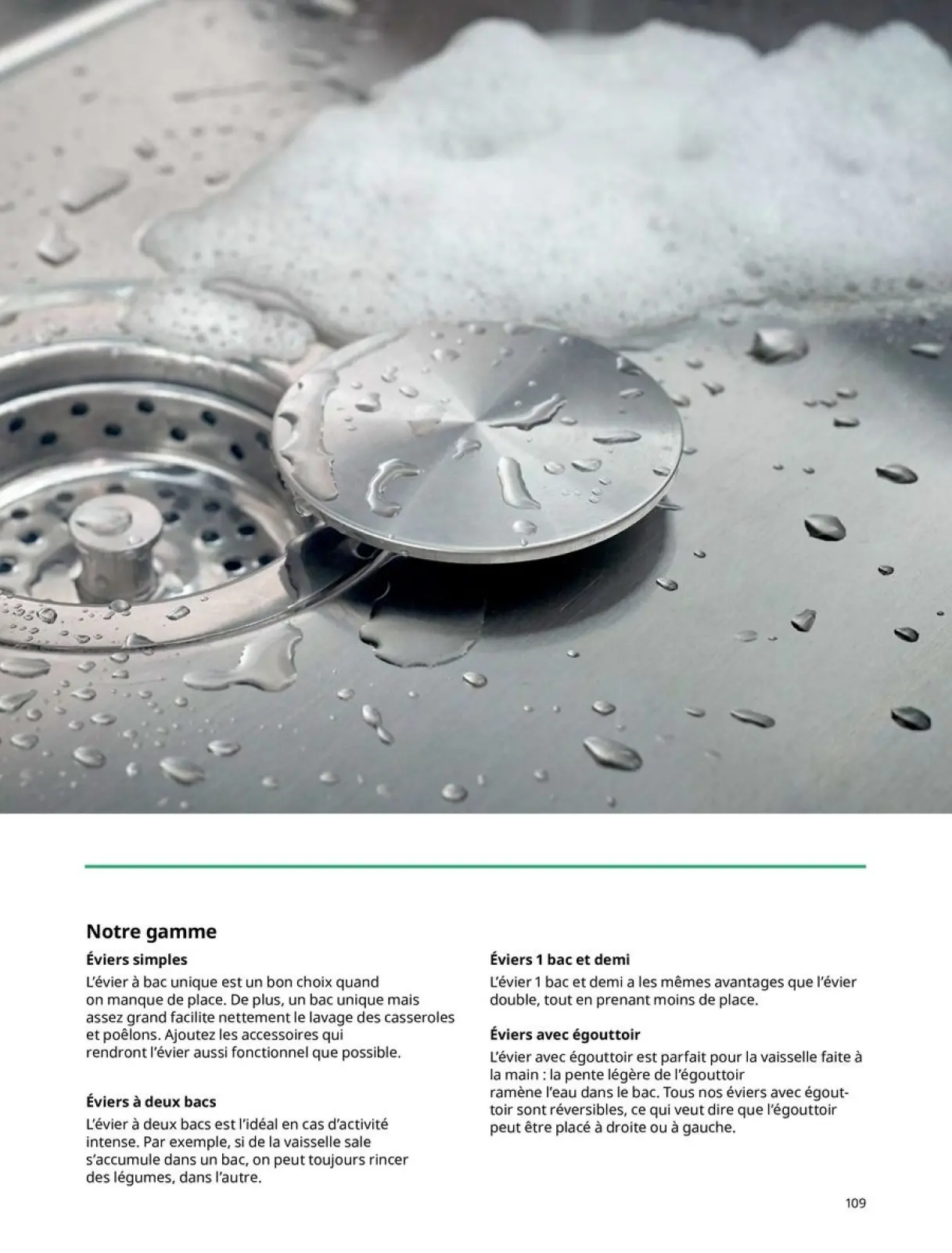 صفحة 109 ضمن دليل شراء المطابخ في ايكيا إسبانيا