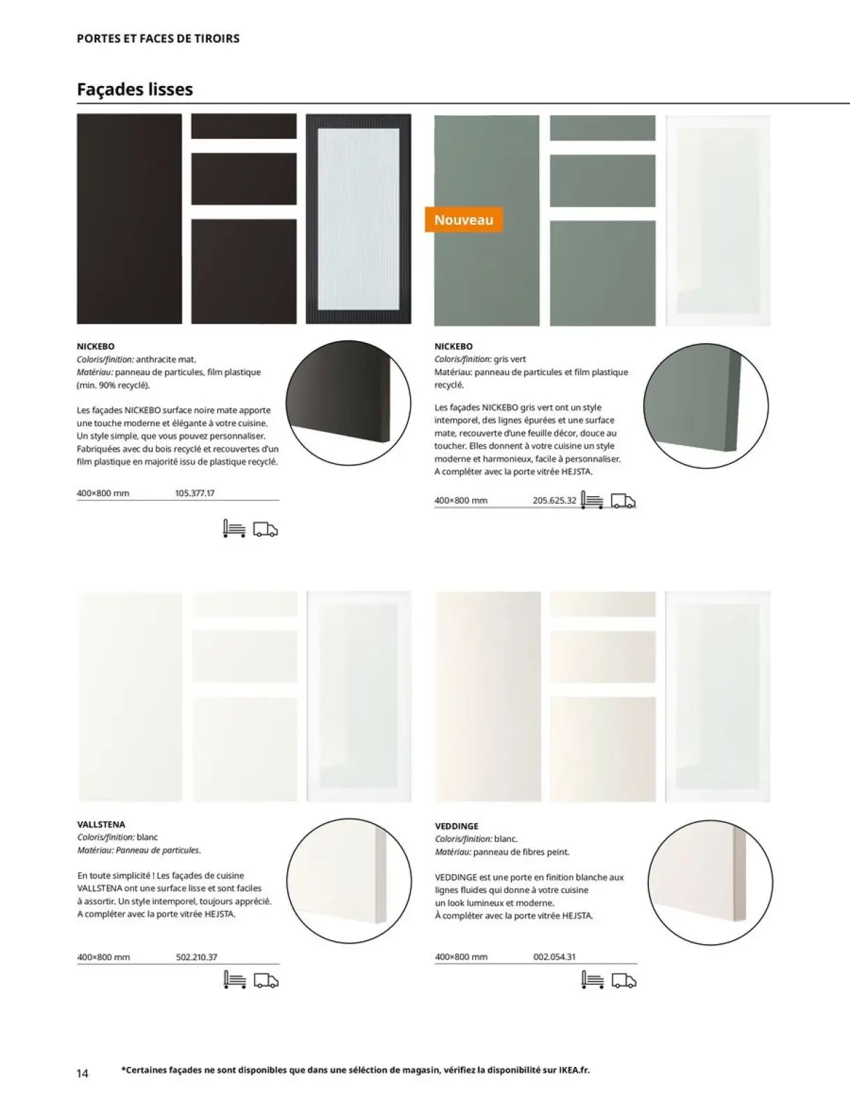 صفحة 14 ضمن دليل شراء المطابخ في ايكيا إسبانيا