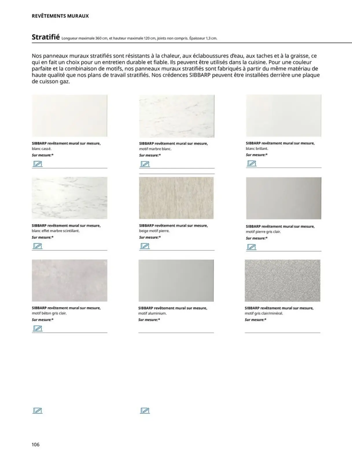 صفحة 106 ضمن دليل شراء المطابخ في ايكيا إسبانيا