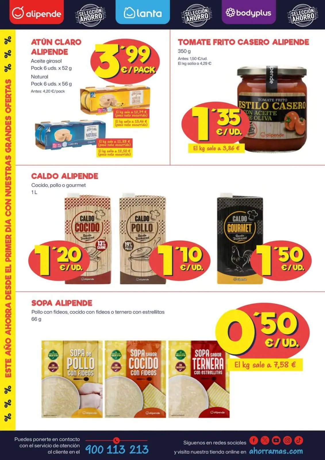 Page 10 dans Nous avons baissé les prix ! chez Ahorramas Espagne