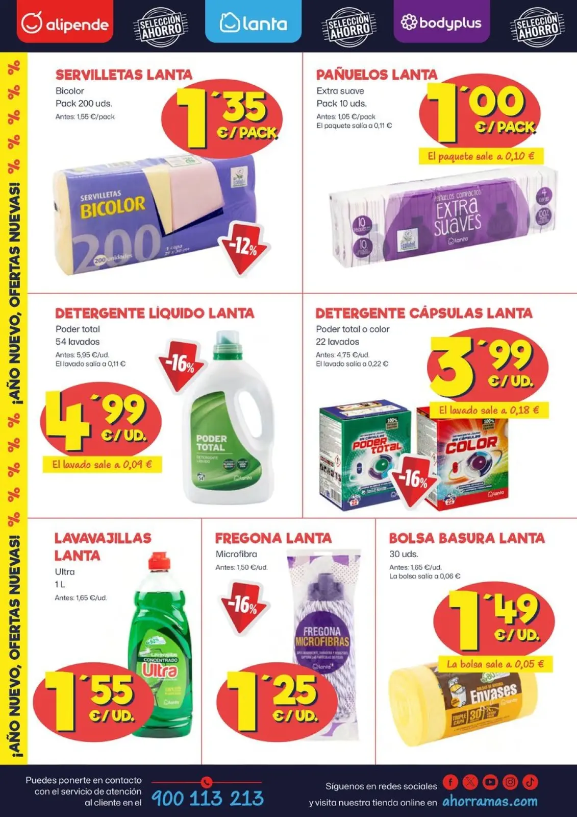 Page 12 dans Nous avons baissé les prix ! chez Ahorramas Espagne