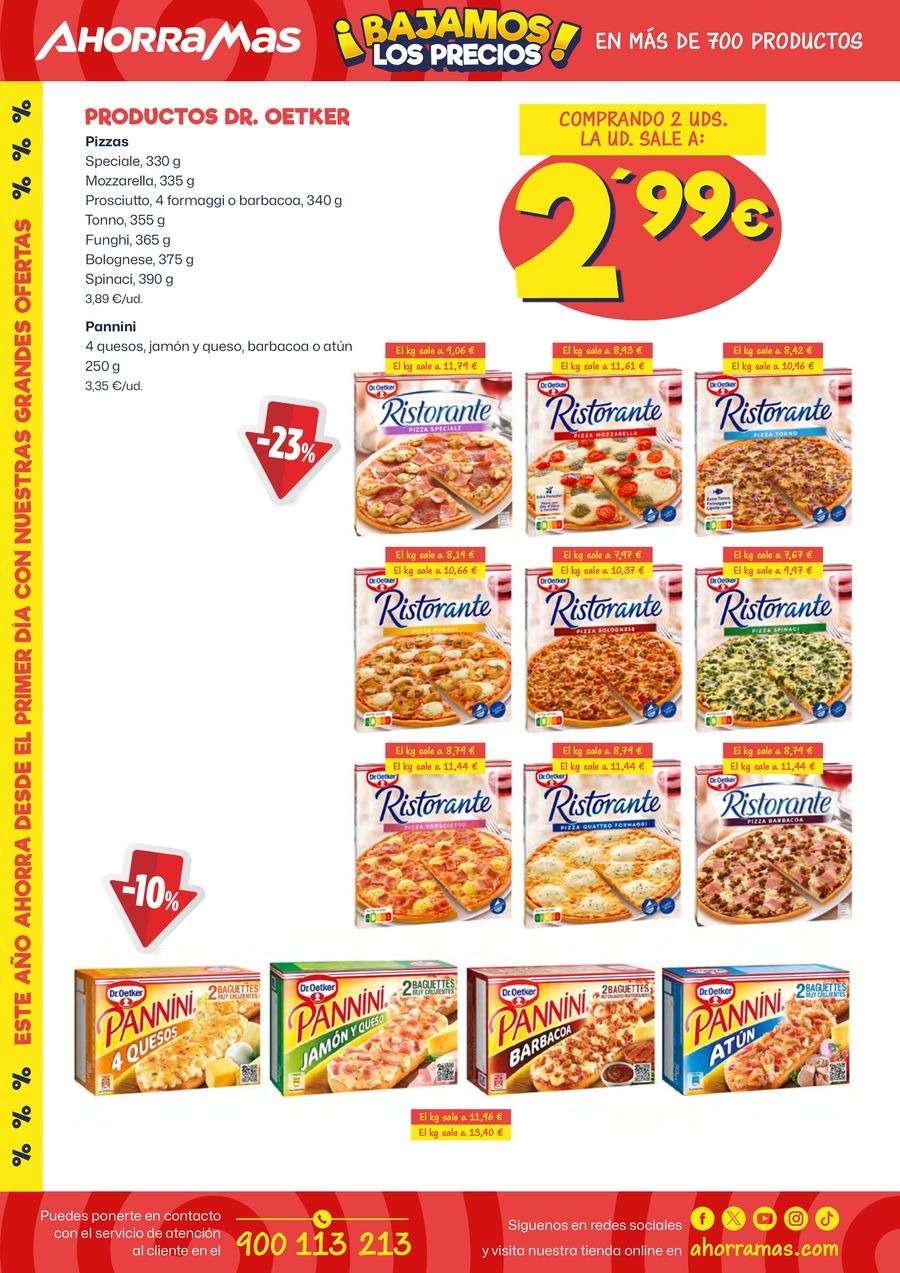 Ofertas de Ahorramas España de 9 a 15 enero 2025 ¡Bajamos los precios!