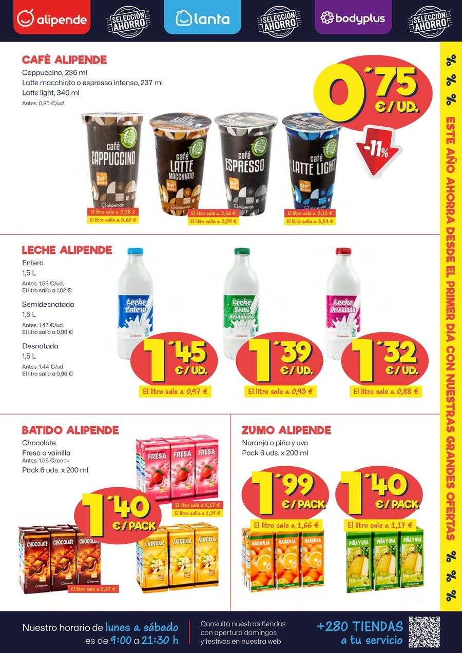 Ofertas de Ahorramas España de 9 a 15 enero 2025 ¡Bajamos los precios!