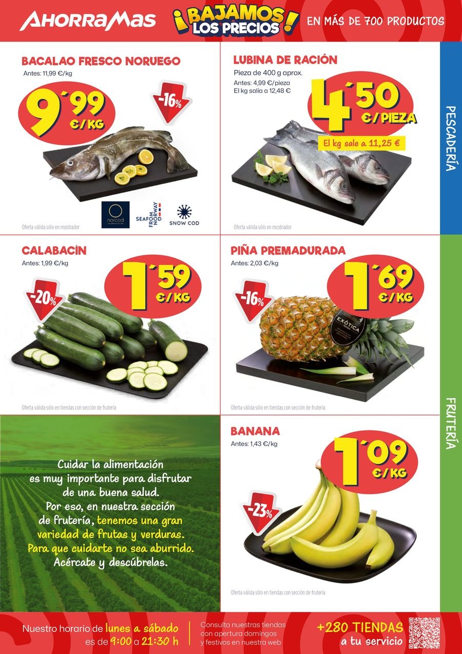 Ofertas de Ahorramas España de 9 a 15 enero 2025 ¡Bajamos los precios!