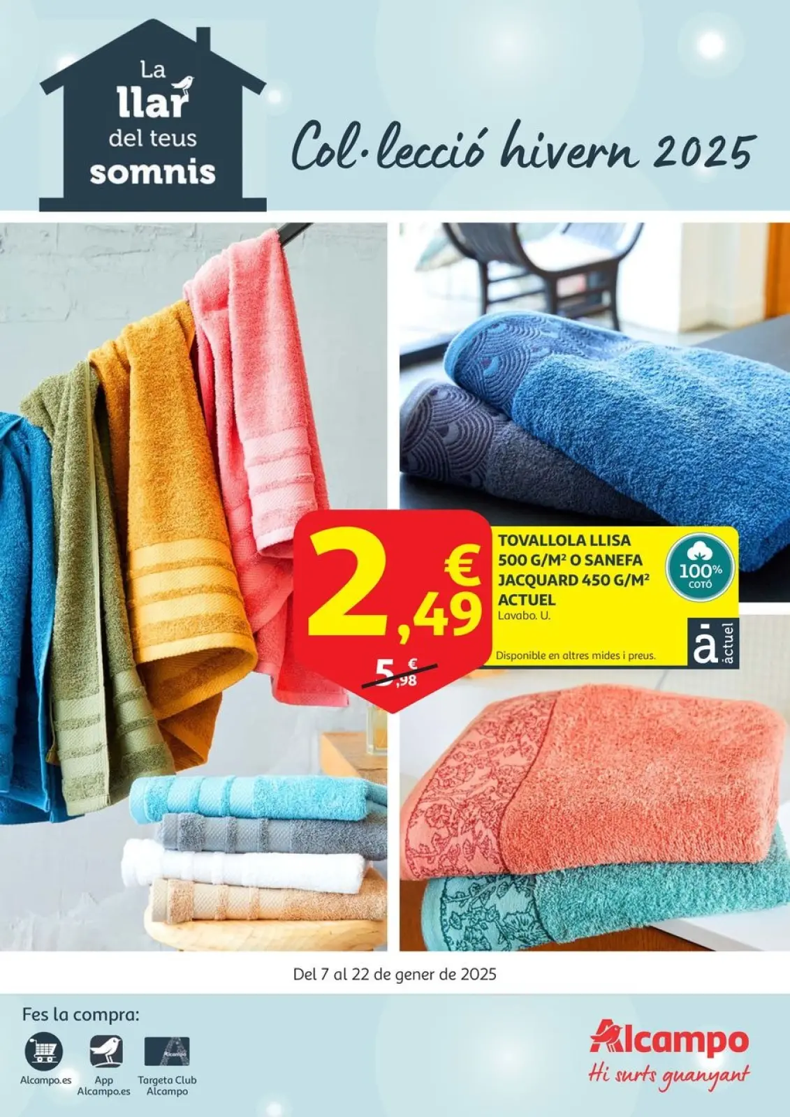 Page 1 in Winter collection at Ahorramas Spain