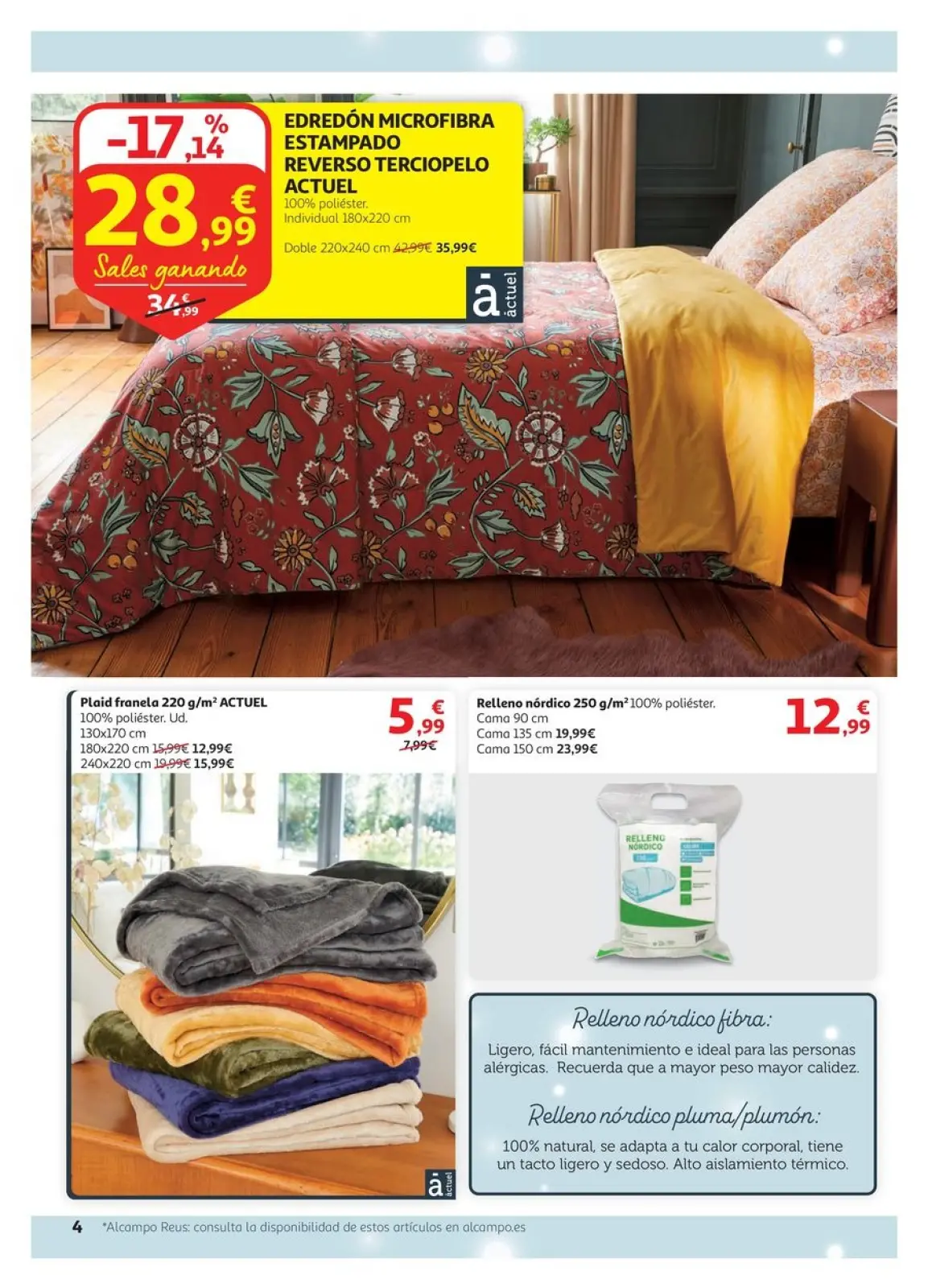 Page 4 in Winter collection at Ahorramas Spain