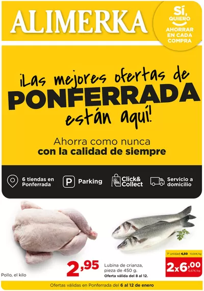 Ofertas de ‎Alimerka Supermercados‎ España de 6 a 12 enero 2025 Nuevas ofertas