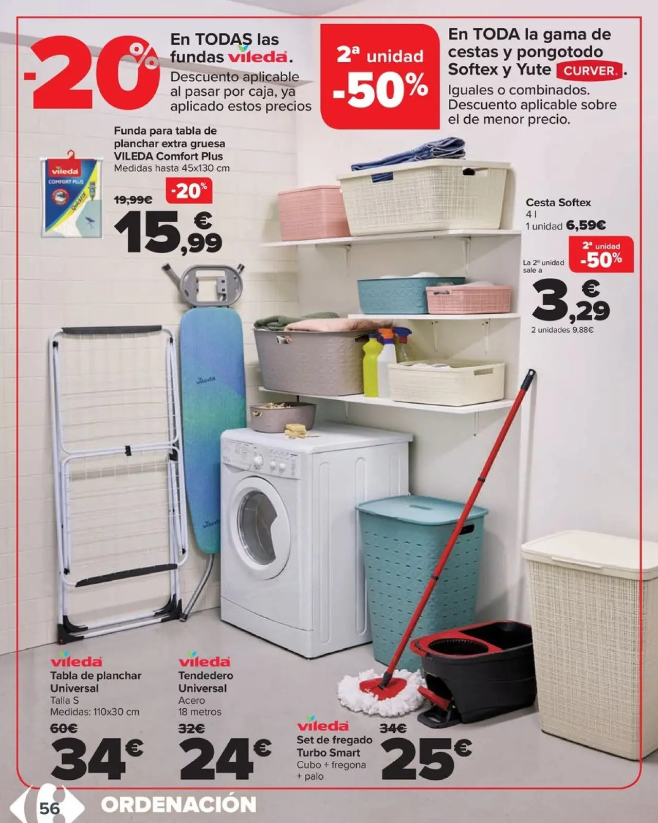 صفحة 56 ضمن عروض المنزل في كارفور إسبانيا