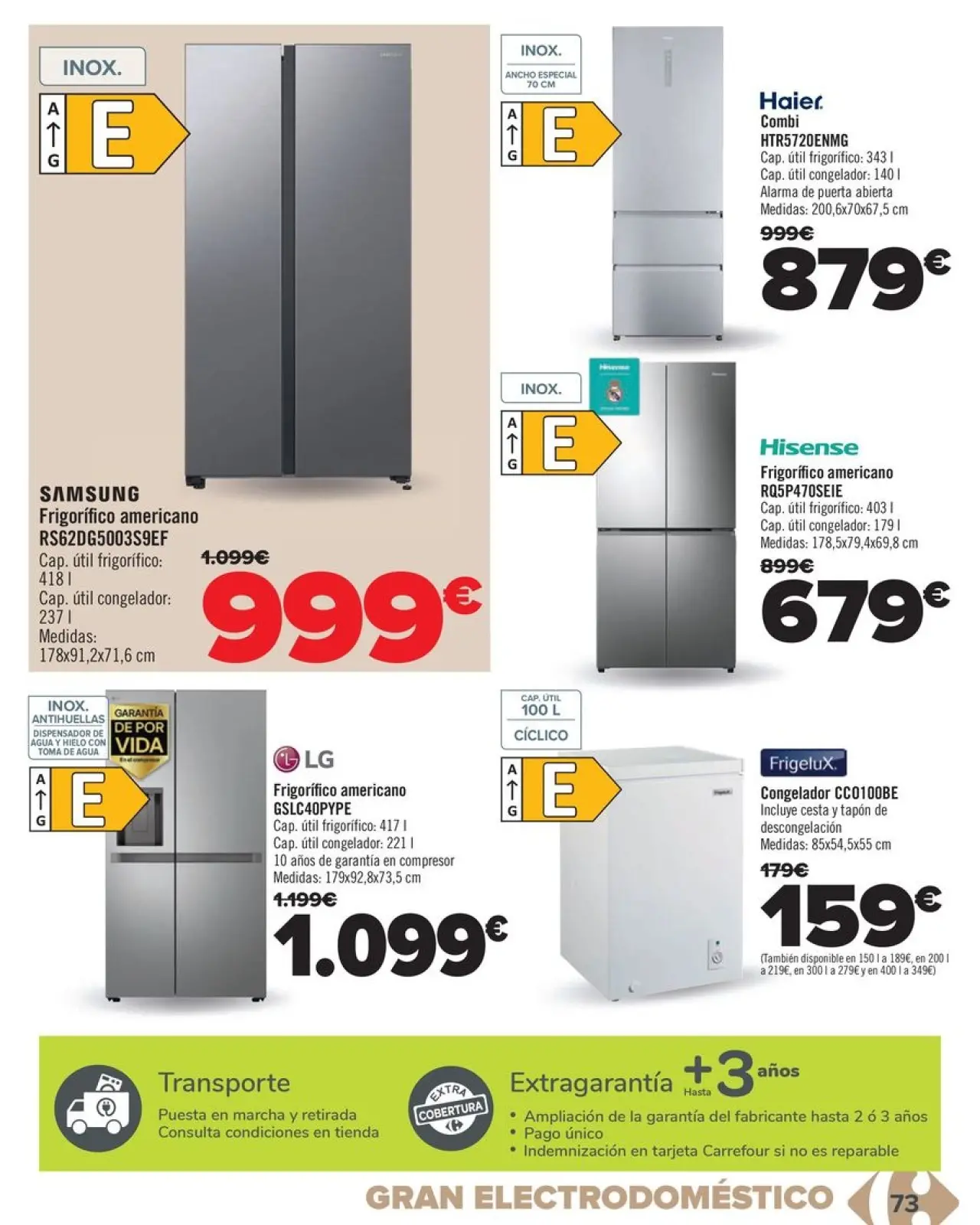 صفحة 73 ضمن عروض المنزل في كارفور إسبانيا