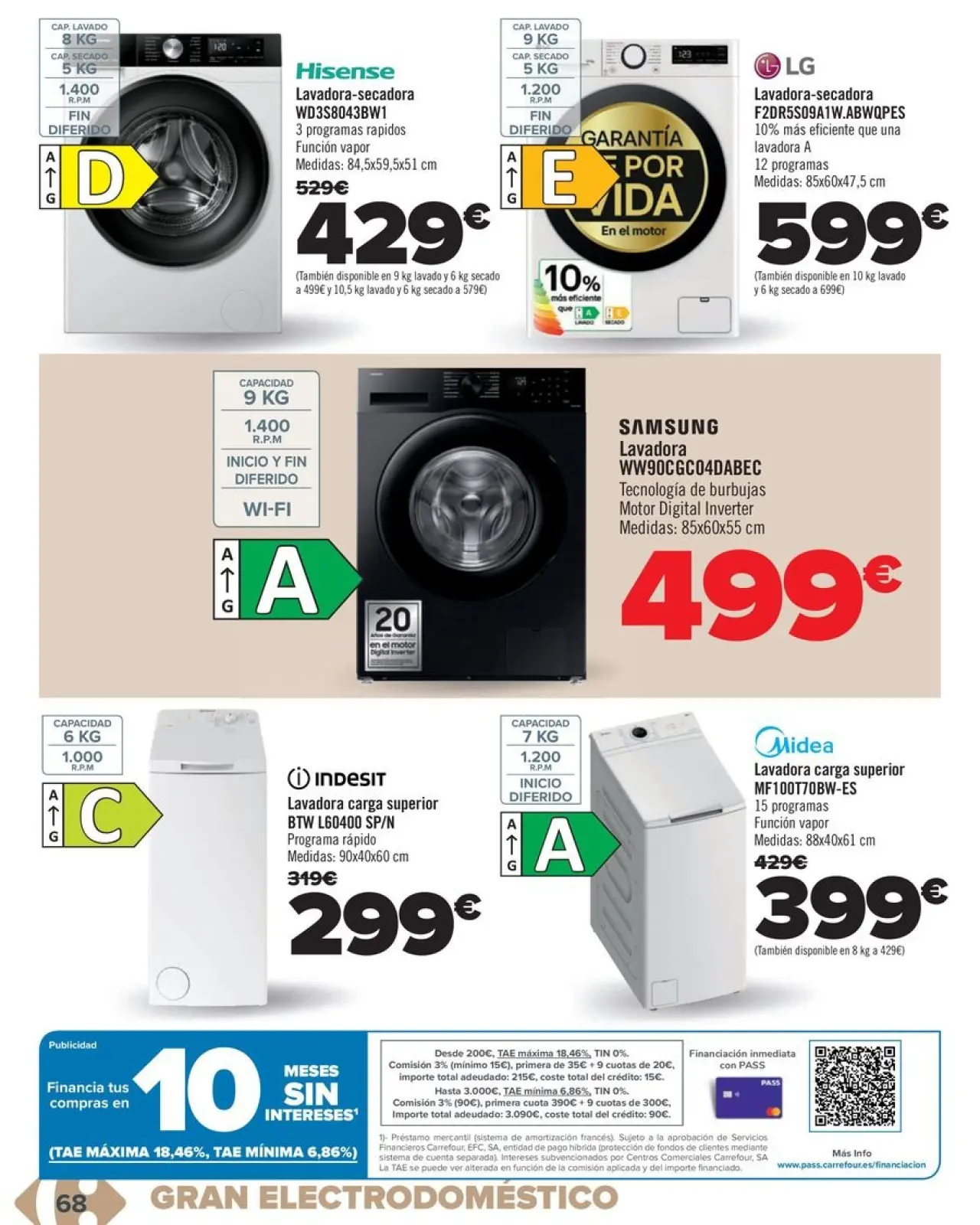 صفحة 68 ضمن عروض المنزل في كارفور إسبانيا